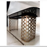 Стол CHIAVARI 220 KL-116 Черный мрамор матовый, итальянская керамика / бронзовый, DISAUR заказать по цене 96 480 руб. в Уфе