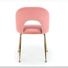 Стул кухонный Halmar K385 (светло-розовый/золотой) заказать по цене 11 746 руб. в Уфе