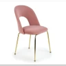 Стул кухонный Halmar K385 (светло-розовый/золотой) заказать по цене 11 746 руб. в Уфе