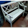 Скамейка ALBIZZI (Альбицци) pure white (белый) заказать по цене 27 217 руб. в Уфе