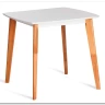 Стол обеденный Claire квадратный White (Белый) / Natural (натуральный) заказать по цене 13 100 руб. в Уфе