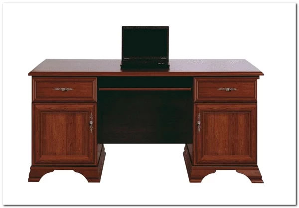 Стол письменный Кентаки каштан BIU2D2S БРВ заказать по цене 45 090 руб. в Уфе