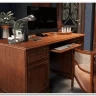 Стол письменный Кентаки каштан BIU2D2S БРВ заказать по цене 45 090 руб. в Уфе