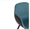 Стул VALENTINO (mod. PC45-2) Turquoise (бирюзовый)/Grey (серый)/чёрный заказать по цене 10 640 руб. в Уфе