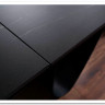 Стол обеденный Signal SALVADORE Ceramic 160 раскладной (черный Sahara Noir/черный мат) заказать по цене 136 583 руб. в Уфе