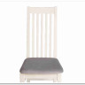 Стул DOLCE мягкое сидение бук, ivory white, велюр Tenerife Ultimate grey заказать по цене 9 920 руб. в Уфе
