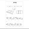 Диван Signal SPIKE Velvet раскладной (серый/бук) заказать по цене 50 786 руб. в Уфе