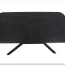 Стол обеденный Signal VECTOR Ceramic 180 (черный/черный)  заказать по цене 81 244 руб. в Уфе