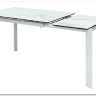 Стол CORNER 120 MATTE STATUARIO Белый мрамор матовый керамика, стекло/ белый каркас заказать по цене 59 400 руб. в Уфе