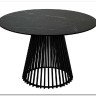 Стол TERNI 120 MATT BLACK MARBLE SOLID CERAMIC Черный мрамор матовый, керамика/Черный каркас заказать по цене 73 250 руб. в Уфе