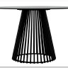 Стол TERNI 120 MATT BLACK MARBLE SOLID CERAMIC Черный мрамор матовый, керамика/Черный каркас заказать по цене 73 250 руб. в Уфе