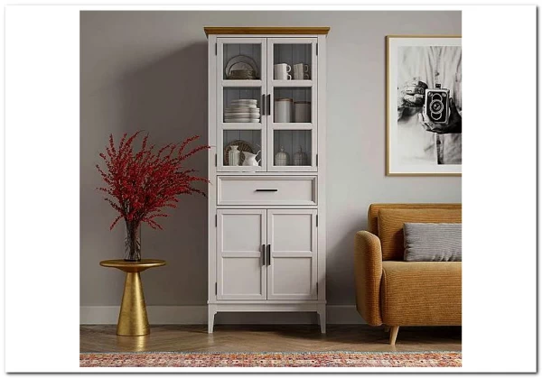 Шкаф для посуды Квадро-С 221-185 заказать по цене 57 390 руб. в Уфе