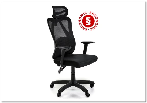 Кресло компьютерное Halmar RAMOS (черный) заказать по цене 18 771 руб. в Уфе