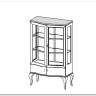 Витрина волна LA-W3/4 Lagos Taranko заказать по цене 227 097,12 руб. в Уфе