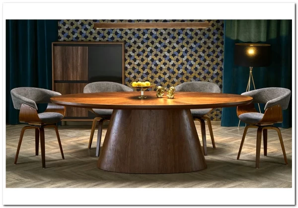 Стол обеденный Halmar VAGNER 220 (орех) заказать по цене 89 302 руб. в Уфе Стол обеденный Halmar VAGNER 220 (орех) заказать по цене 89 302 руб. в Уфе