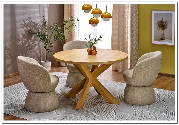 Стол обеденный Halmar MORUS 105 (натуральный/натуральный) заказать по цене 28 055 руб. в Уфе