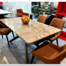 Стол EDER 160 GLOSS AMBER JADE SOLID CERAMIC / Орех, DISAUR заказать по цене 105 100 руб. в Уфе