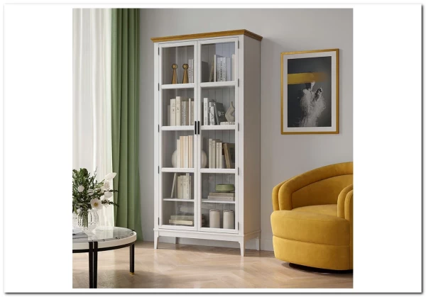 Шкаф для книг Квадро-С 220 из массива сосны заказать по цене 64 890 руб. в Уфе