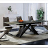 Стол обеденный Signal WESTIN Ceramic 160 раскладной (бирюзовый Ossido Verde/черный мат) заказать по цене 152 669 руб. в Уфе