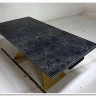 Стол ALES 180 BLACK GRAVE SOLID CERAMIC, керамика / бронзовый, DISAUR заказать по цене 83 655 руб. в Уфе