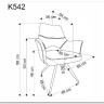 Стул кухонный Halmar K542 (оливковый/черный) заказать по цене 17 858 руб. в Уфе