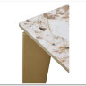 Стол CORNER 120 GLOSS LUXURY PANDORA SOLID CERAMIC / шампань, ®DISAUR заказать по цене 71 450 руб. в Уфе