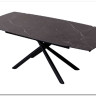 Стол RIVOLI 140 MATT BLACK MARBLE SOLID CERAMIC / BLACK заказать по цене 74 900 руб. в Уфе