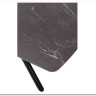 Стол RIVOLI 140 MATT BLACK MARBLE SOLID CERAMIC / BLACK заказать по цене 74 900 руб. в Уфе