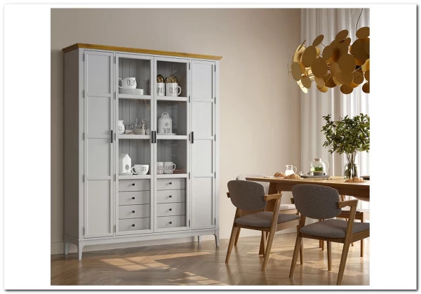 Шкаф для книг Квадро-С 422Ф/04 из массива сосны заказать по цене 129 540 руб. в Уфе