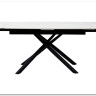 Стол RIVOLI 140 MATT WHITE MARBLE SOLID CERAMIC / BLACK заказать по цене 74 900 руб. в Уфе
