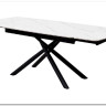 Стол RIVOLI 140 MATT WHITE MARBLE SOLID CERAMIC / BLACK заказать по цене 74 900 руб. в Уфе