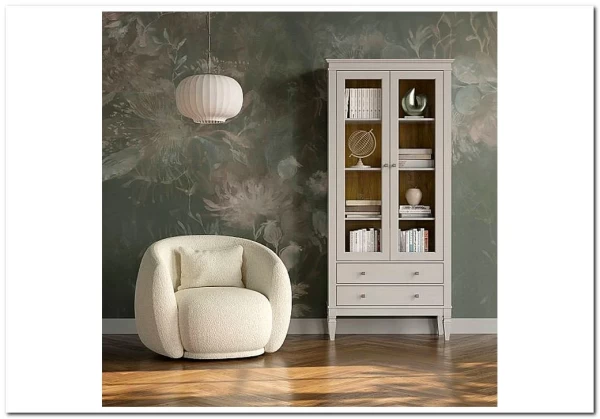 Шкаф для посуды Ольса-С 202 из массива сосны заказать по цене 49 637 руб. в Уфе