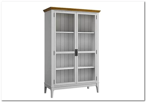 Шкаф для посуды Квадро-С 20 из массива сосны заказать по цене 36 245 руб. в Уфе