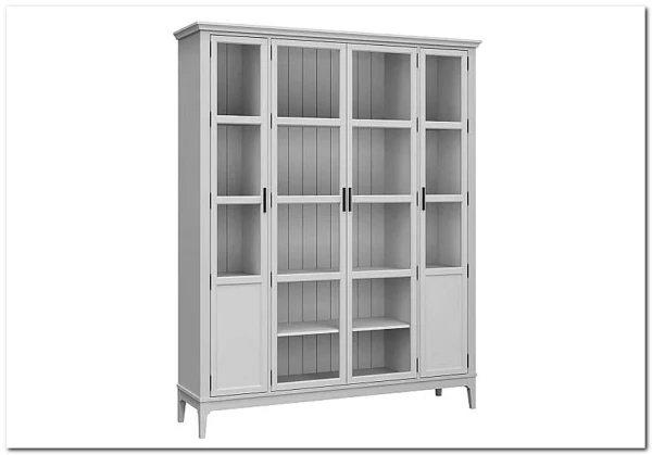 Шкаф для книг Квадро-С 422С из массива сосны заказать по цене 81 173 руб. в Уфе