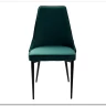 Стул NEPAL-P ЗЕЛЕНЫЙ 19 велюр/ черный каркас заказать по цене 7 100 руб. в Уфе