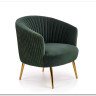 Кресло CROWN  Halmar (темно-зеленый/золотой) заказать по цене 30 381 руб. в Уфе
