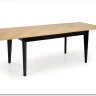 Стол обеденный Halmar EDMONDO 160 раскладной (дуб/черный) заказать по цене 106 678 руб. в Уфе