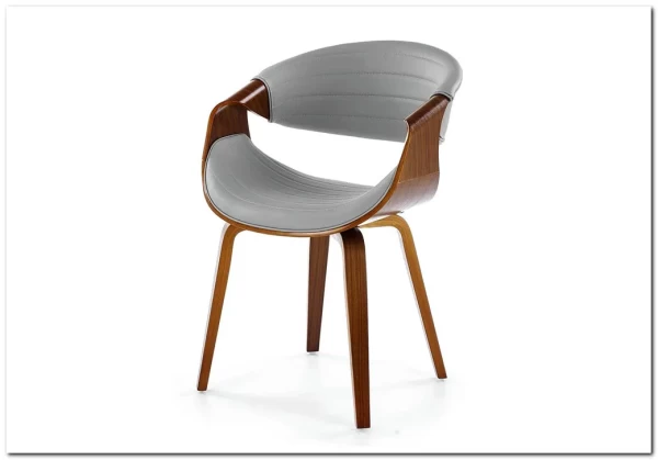 Стул кухонный Halmar K544 (серый/орех) заказать по цене 19 783 руб. в Уфе