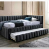 Кровать SIGNAL ALFIE Velvet Bluvel 14 темно-серый, 120/200 заказать по цене 77 985 руб. в Уфе