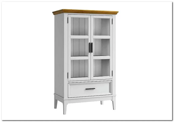 Шкаф для посуды Квадро-С 21 из массива сосны заказать по цене 30 953 руб. в Уфе