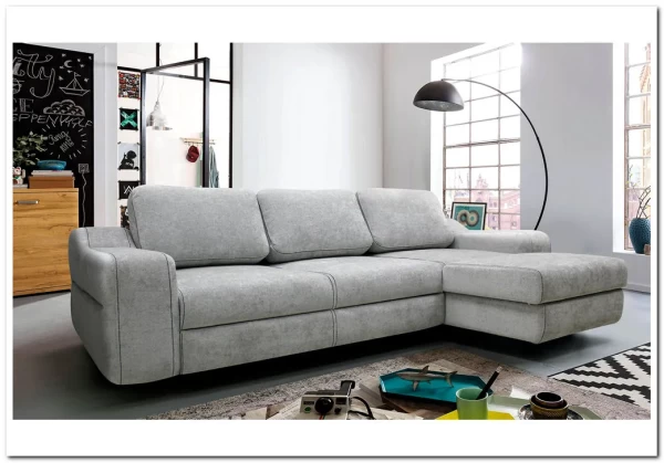 Диван Марко с оттоманкой к дельфину Soft Time заказать по цене 137 489 руб. в Уфе