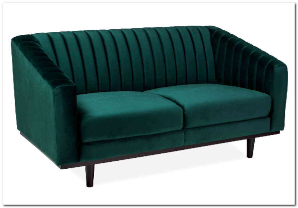 Диван ASPREY 2 Velvet Bluvel 78  Signal (зеленый) заказать по цене 77 733 руб. в Уфе
