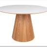 Стол обеденный Signal ANGEL Ceramic 120 (белый/дуб) заказать по цене 70 299 руб. в Уфе