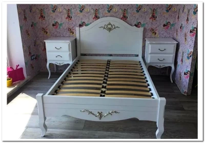 Кровать односпальная Авиньон из массива бука