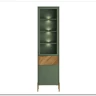 Витрина Siena REG1W1D1S дымчатый зеленый/дуб вотан BRW заказать по цене 28 950 руб. в Уфе