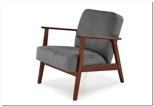 Кресло Halmar MILANO 1S tap. Castel 93 (серый) заказать по цене 33 355 руб. в Уфе