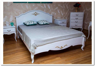 Кровать односпальная Флоренция из массива бука