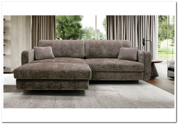 Диван Марко с широкой оттоманкой Soft Time заказать по цене 133 840 руб. в Уфе Диван Марко с широкой оттоманкой Soft Time заказать по цене 133 840 руб. в Уфе