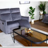 Диван SIGNAL TRAVIS 2 Velvet Bluvel 14 раскладной (серый) заказать по цене 65 166 руб. в Уфе