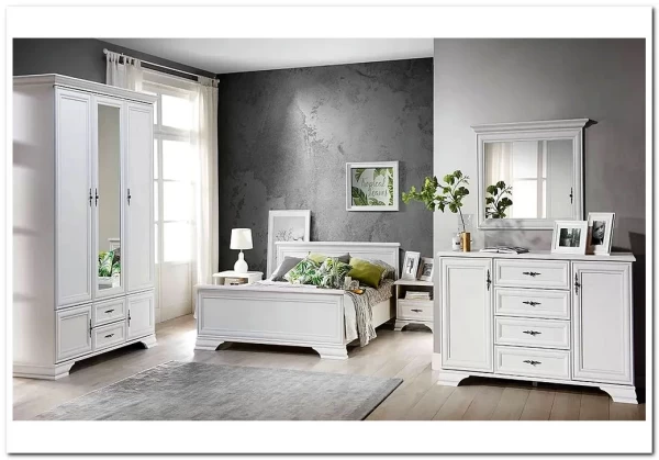Мебель для спальни Кентаки БРВ белая заказать по цене 140 150 руб. в Уфе
